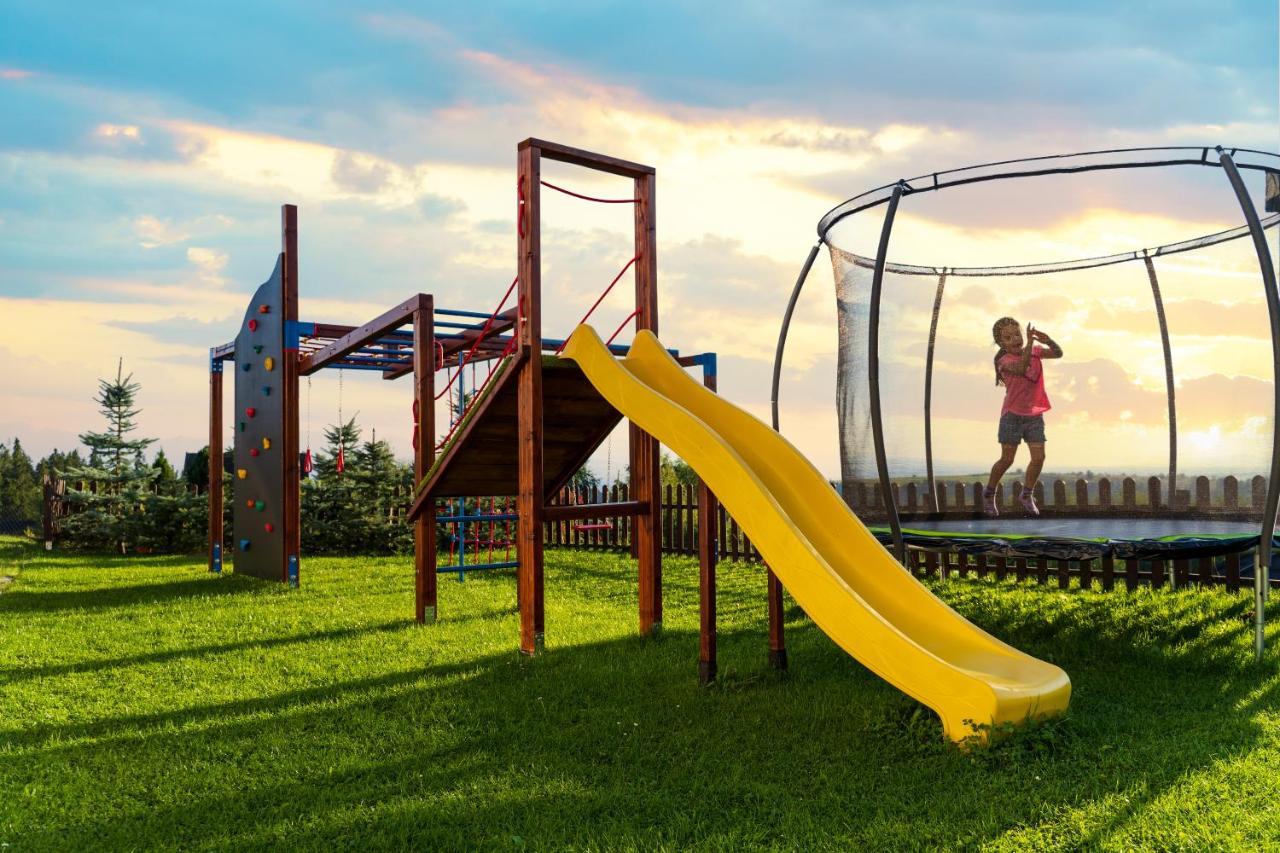 Apartamenty Blisko Slonca - Jacuzzi, Playgrounds Новы-Тарг Экстерьер фото